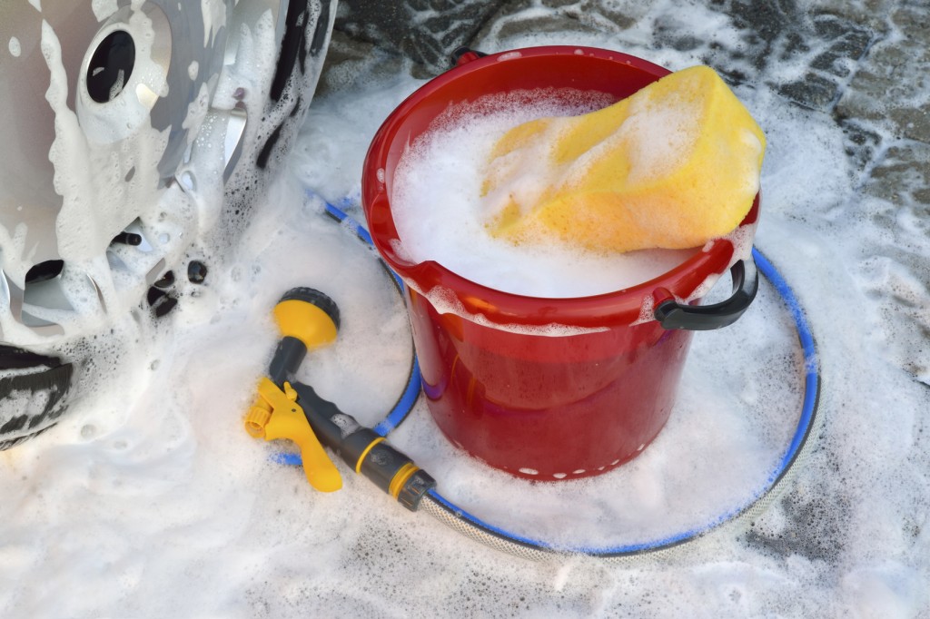Soapy bucket